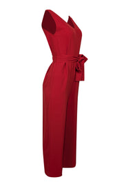 Current Boutique-Everlane - Red Sleeveless Jumpsuit Sz 0