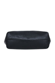 Current Boutique-Fendi - Black Pebbled Leather Open Top Tote Bag