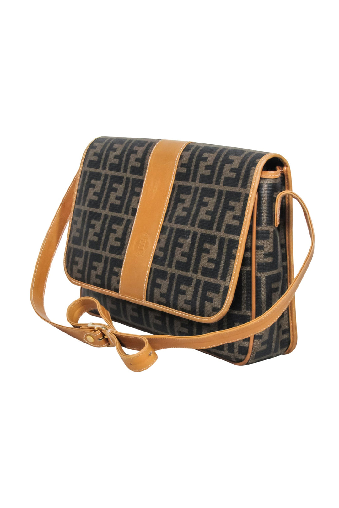 Vintage Fendi Monogram Crossbody on sale