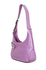 Current Boutique-Ferragamo - Lilac Leather Shoulder Bag