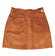 Frame - Tan Suede Mini Skirt Sz 4