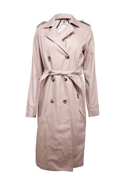 Current Boutique-Frank and Oak - Beige "The Kapok" Trench Coat Sz XS
