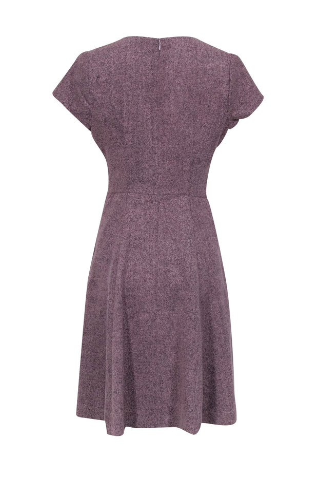 Current Boutique-Gal Meets Glam - Lilac Boucle Midi Dress w/ Buttons Sz 10