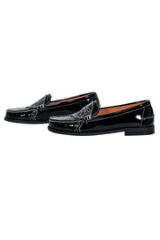 Current Boutique-Ganni - Black Patent Loafer Sz 7