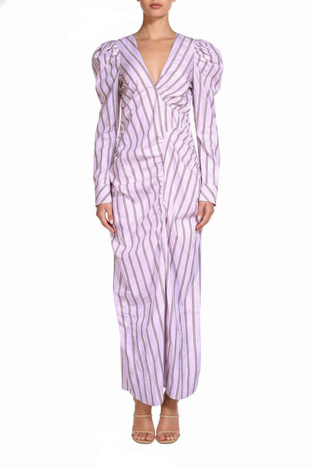 ganni cotton silk maxi dress Ganni Size 38 Dress