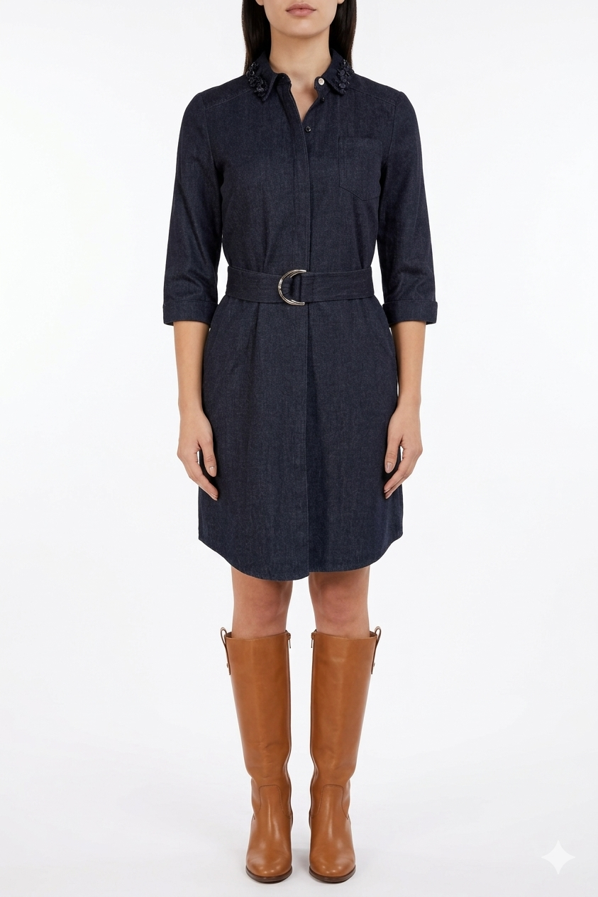 ted baker denim dress Ted Baker Utility Denim Mini Dress