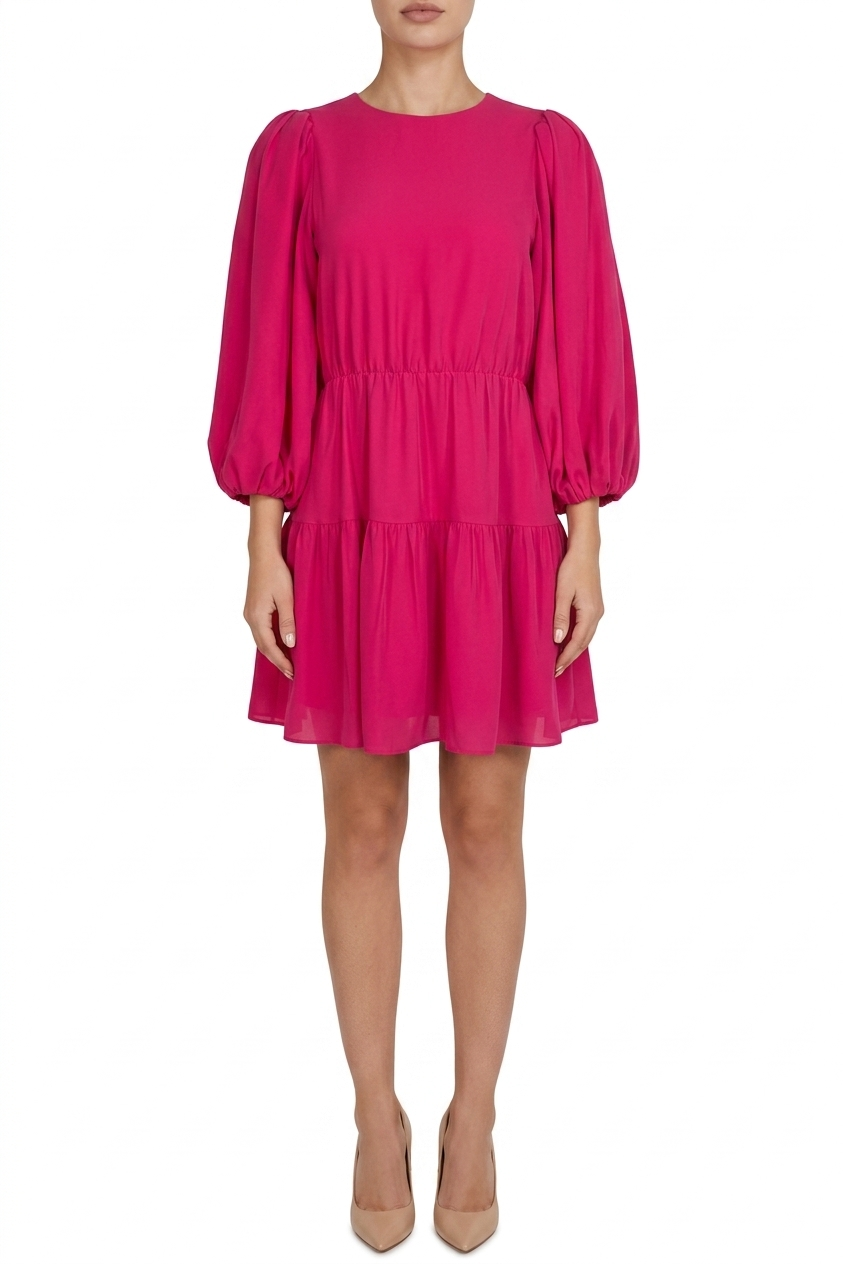 alice olivia pink dress Alice + Olivia Shayla Tiered Dress, 4 / Pink