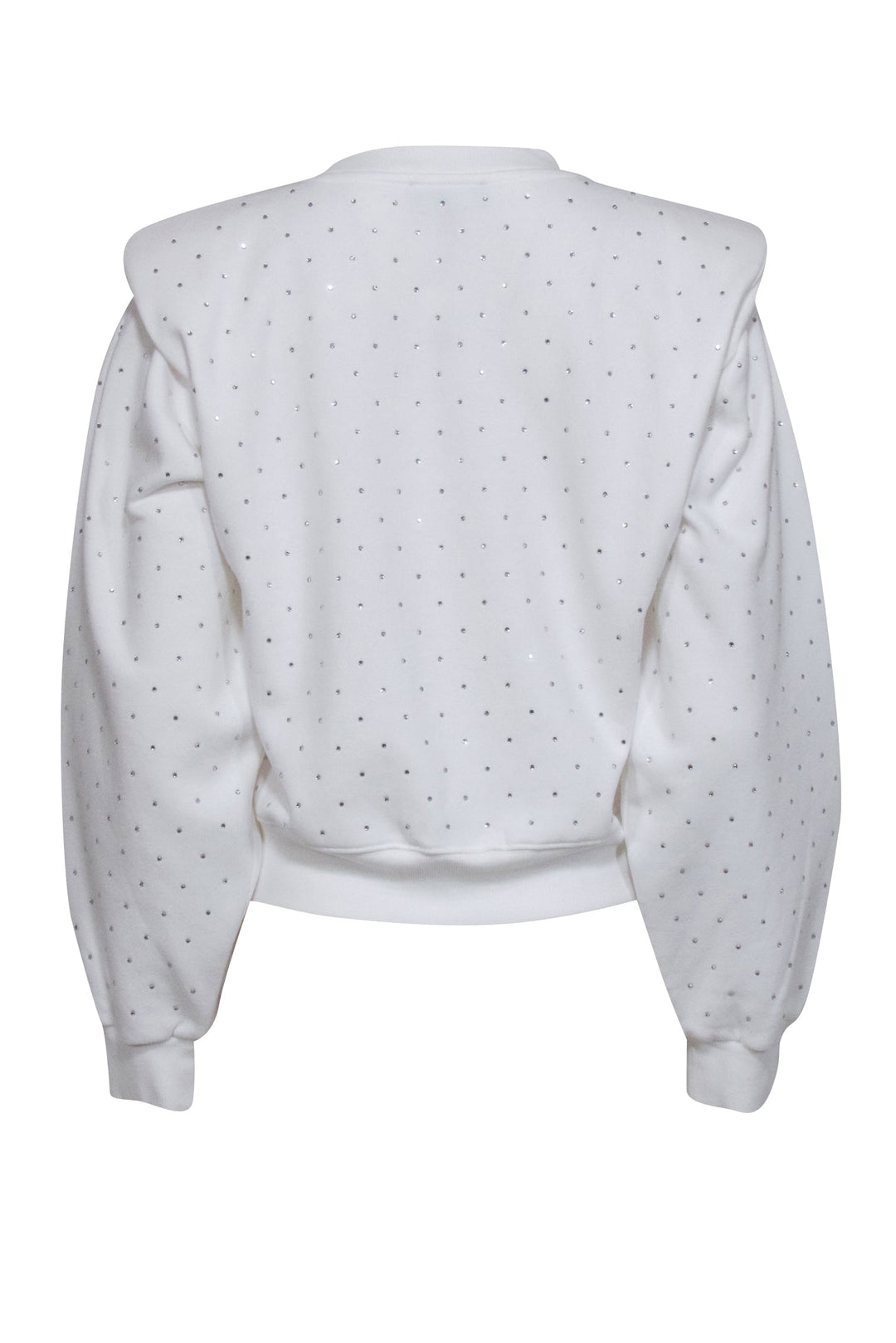 NEW Generation Love - Size Large, Women's Orlie Crystal Sweatshirt - Off buy White