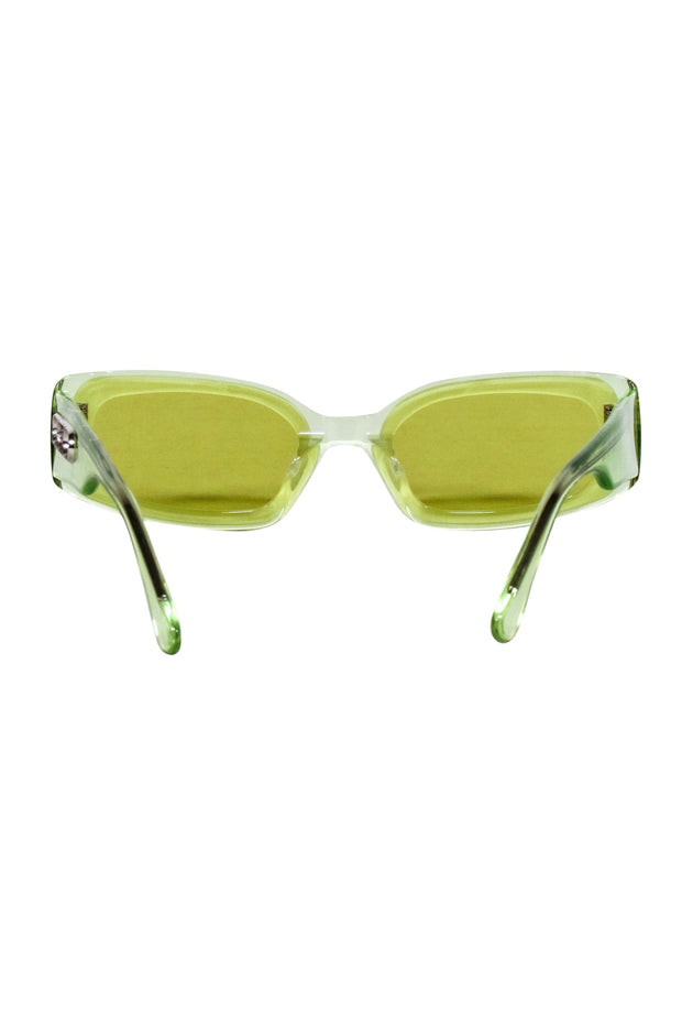 Current Boutique-Gentle Monster - Transparent Green Sunglasses