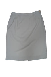 Current Boutique-Giorgio Armani - Mint Wool Pencil Skirt Sz 4