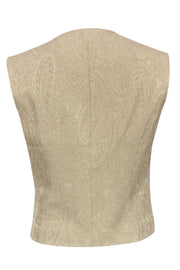 Current Boutique-Giorgio Armani - Vintage Beige Vest Sz 8