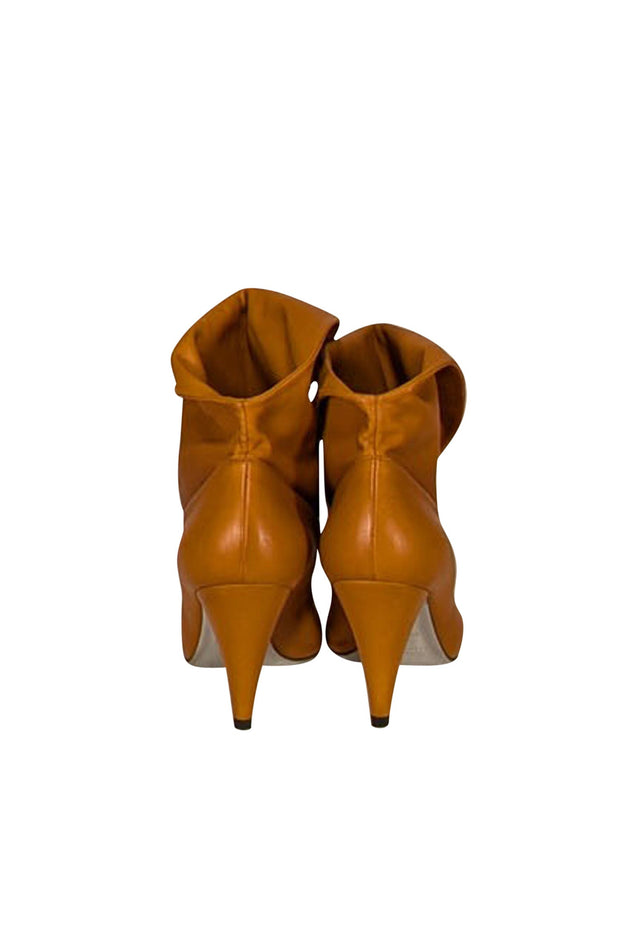 Current Boutique-Givenchy - Tan Leather Short Boots Sz 7.5