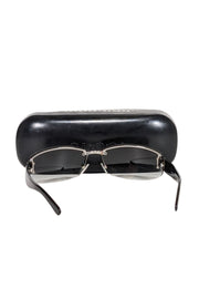 Current Boutique-Gucci - Black Ombre Lens Frameless Sunglasses