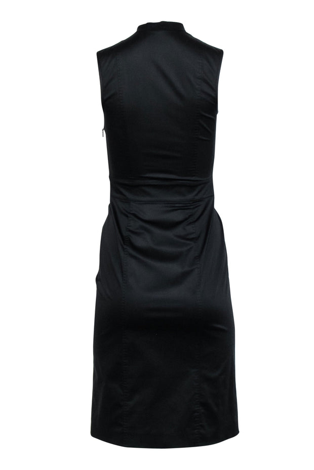Current Boutique-Gucci - Black Sleeveless Tie Neck Dress Sz XS