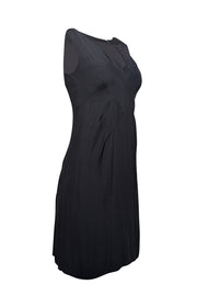 Current Boutique-Gucci - Black Sleeveless V-neckline Sheath Dress Sz 6