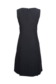 Current Boutique-Gucci - Black Sleeveless V-neckline Sheath Dress Sz 6