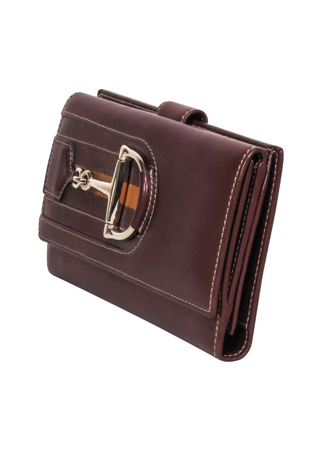 Current Boutique-Gucci - Brown Leather Horsebit Wallet