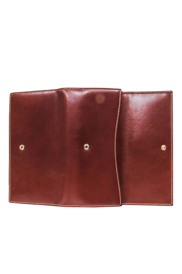 Current Boutique-Gucci - Brown Leather Horsebit Wallet