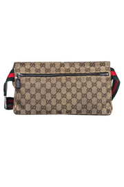 Current Boutique-Gucci - Brown Monogram Print Crossbody Belt Bag
