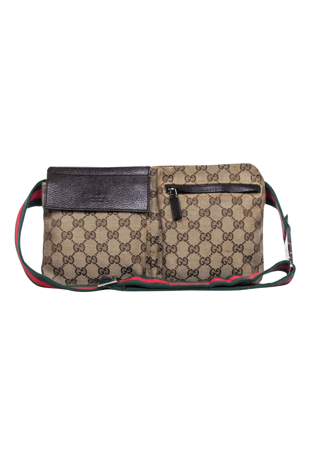 Gucci crossbody shops brown monogram bag