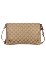 Current Boutique-Gucci - Tan Monogram Crossbody Bag