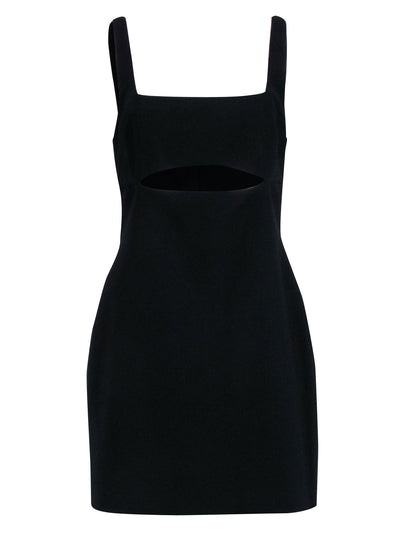 Current Boutique-Halston - Black Sleeveless Mini Dress w/ Bust Cutout Sz 12