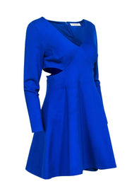 Current Boutique-Halston Heritage - Cobalt Blue Side Cut Out Dress Sz M