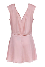 Current Boutique-Halston Heritage - Light Pink V-Neckline Dress Sz 8