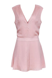 Current Boutique-Halston Heritage - Light Pink V-Neckline Dress Sz 8