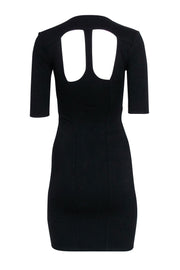 Current Boutique-Helmut Lang - Black Cut Out Back Dress Sz S