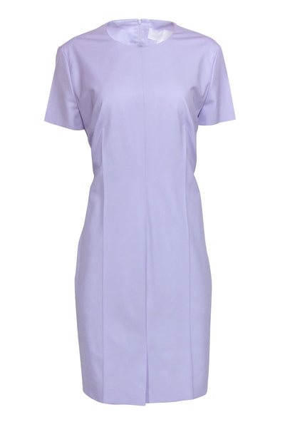 Current Boutique-Hugo Boss - Lavender Short Sleeve Shift Dress Sz 12