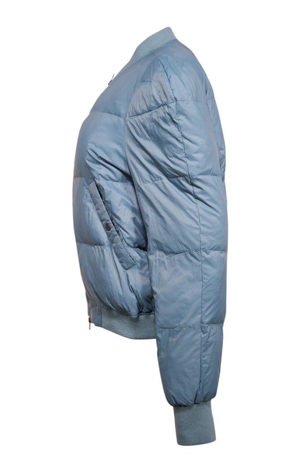 Current Boutique-Isabel Marant - Blue Teal Puffer Jacket Sz 10