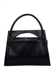 Current Boutique-JW Anderson - Black Leather Large Moon Bag