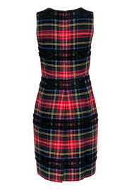 Current Boutique-J.Crew - Red, Blue, Green, & Black Plaid Dress Sz 6