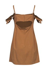 Current Boutique-Jacquemus - Tan Poplin Mini Dress Sz 10