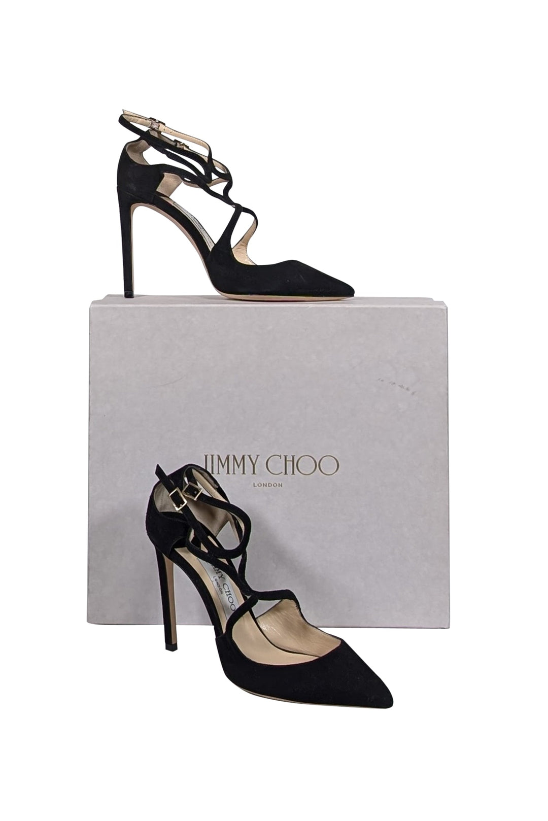 Jimmy orders choo lancer black suede