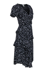 Current Boutique-Joie - Black & White Floral Print Maxi Dress Sz 0