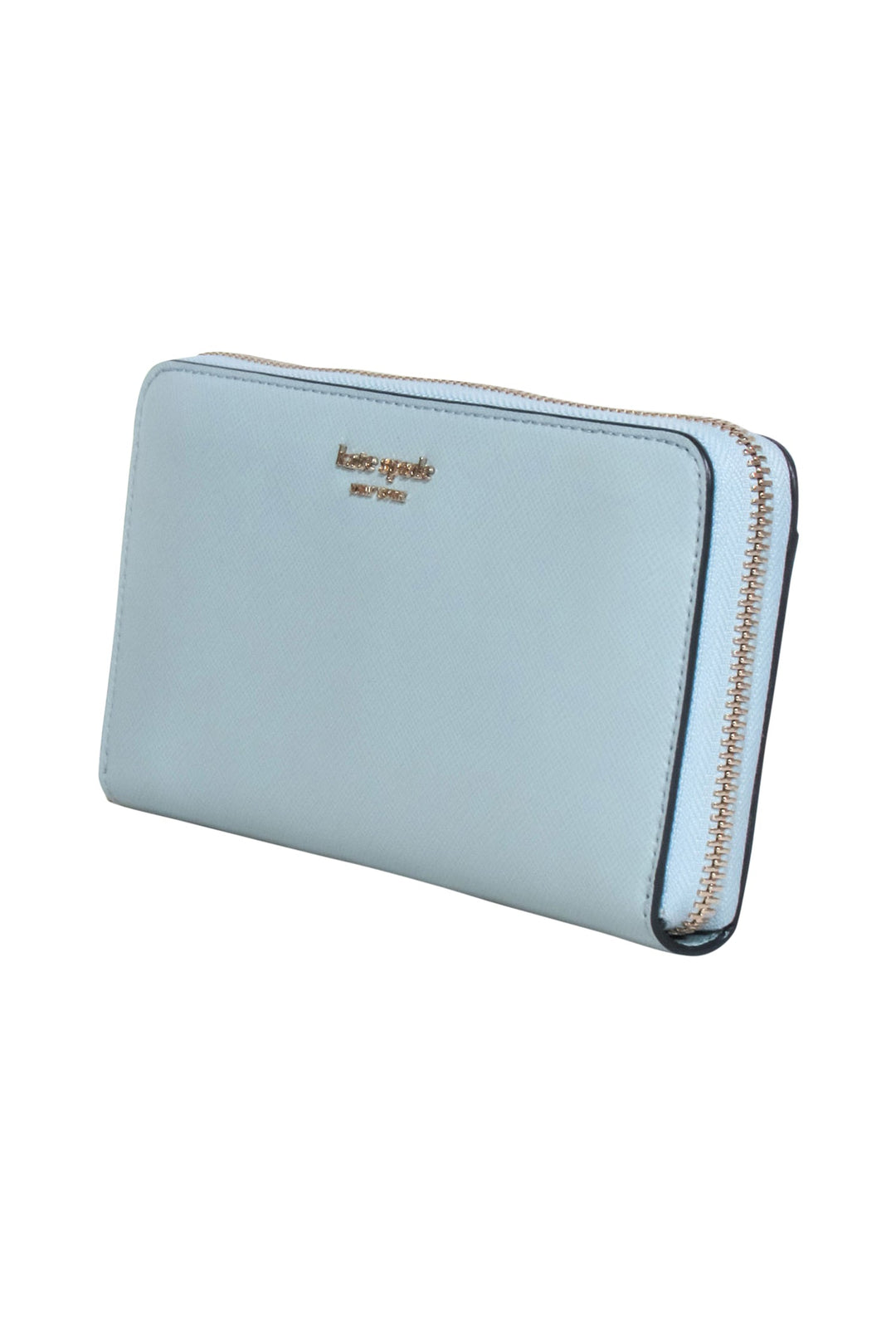 Kate Spade Zip outlet Around Wallet - Blue Leather