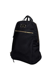 Current Boutique-Kate Spade - Black Nylon Zipper Top Backpack