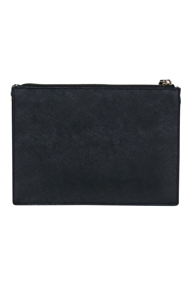 Current Boutique-Kate Spade - Black Saffiano Leather Rectangular Crossbody Bag