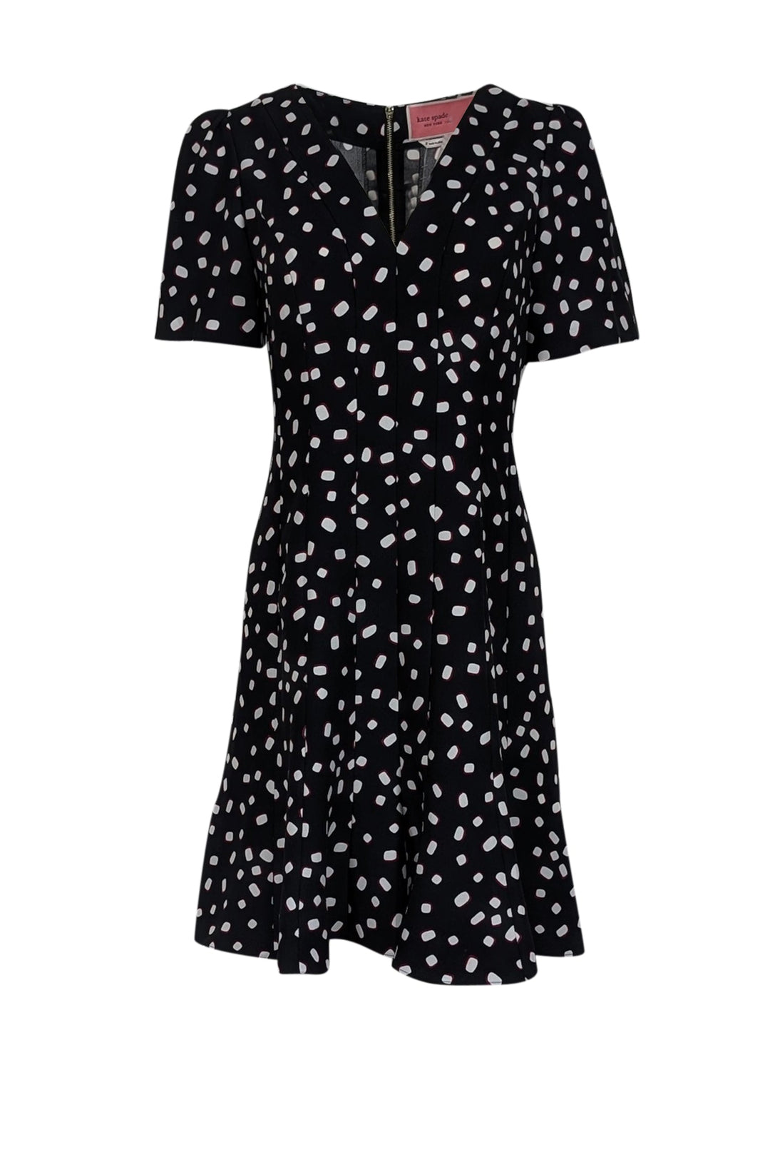 Kate spade black polka dot dress hotsell