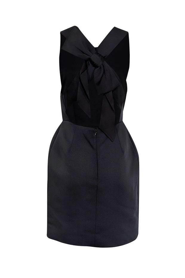 Current Boutique-Kate Spade - Black Sleeveless Bow Back Cocktail Dress Sz 6