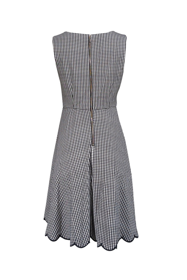 Current Boutique-Kate Spade - Black & White Checkered Sleeveless Dress Sz M