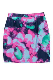 Current Boutique-Kate Spade - Blue, Pink, Purple, & Green Tie Dye Skirt Sz 10