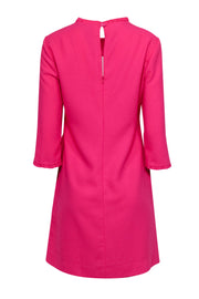 Current Boutique-Kate Spade - Bubblegum Pink A-Line Dress w/ Ruffled Trim Sz 10