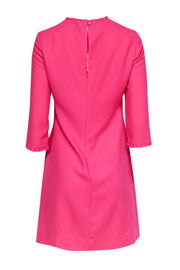 Current Boutique-Kate Spade - Bubblegum Pink A-Line Dress w/ Ruffled Trim Sz 6