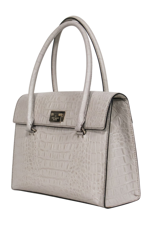 Vintage Kate Spade Cream Soft large Leather Handbag-EUC | eBay