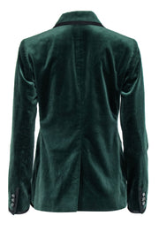 Current Boutique-Kate Spade - Emerald Green Velvet Blazer Sz 2