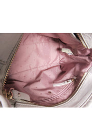 Current Boutique-Kate Spade - Ivory Quilted Leather "Ryley" Shoulder Bag