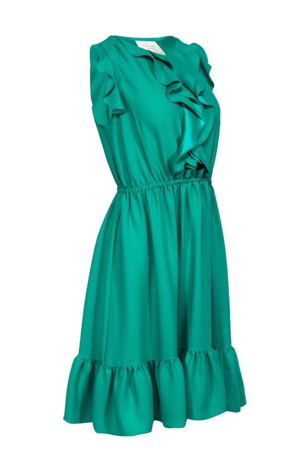 Current Boutique-Kate Spade - Kelly Green Sleeveless Dress Sz 6